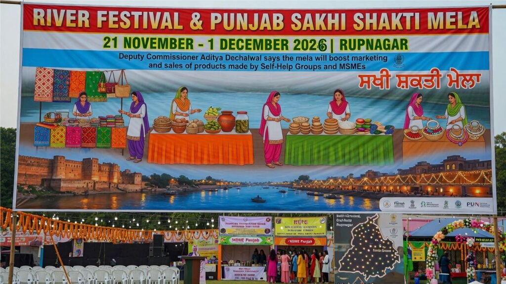 River Festival and Punjab Sakhi Shakti Mela to Be Held in Rupnagar from November 21 to December 1