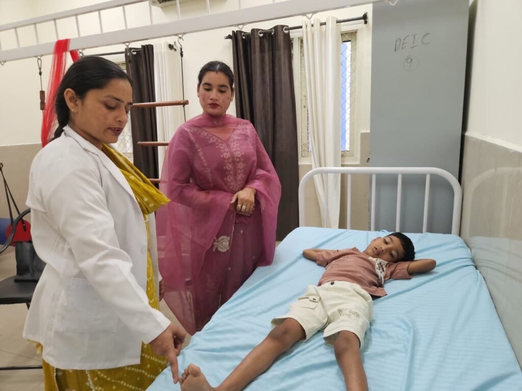 Free treatment and physiotherapy at Early Intervention Center improves child's health: Dr. Vivek Kataria