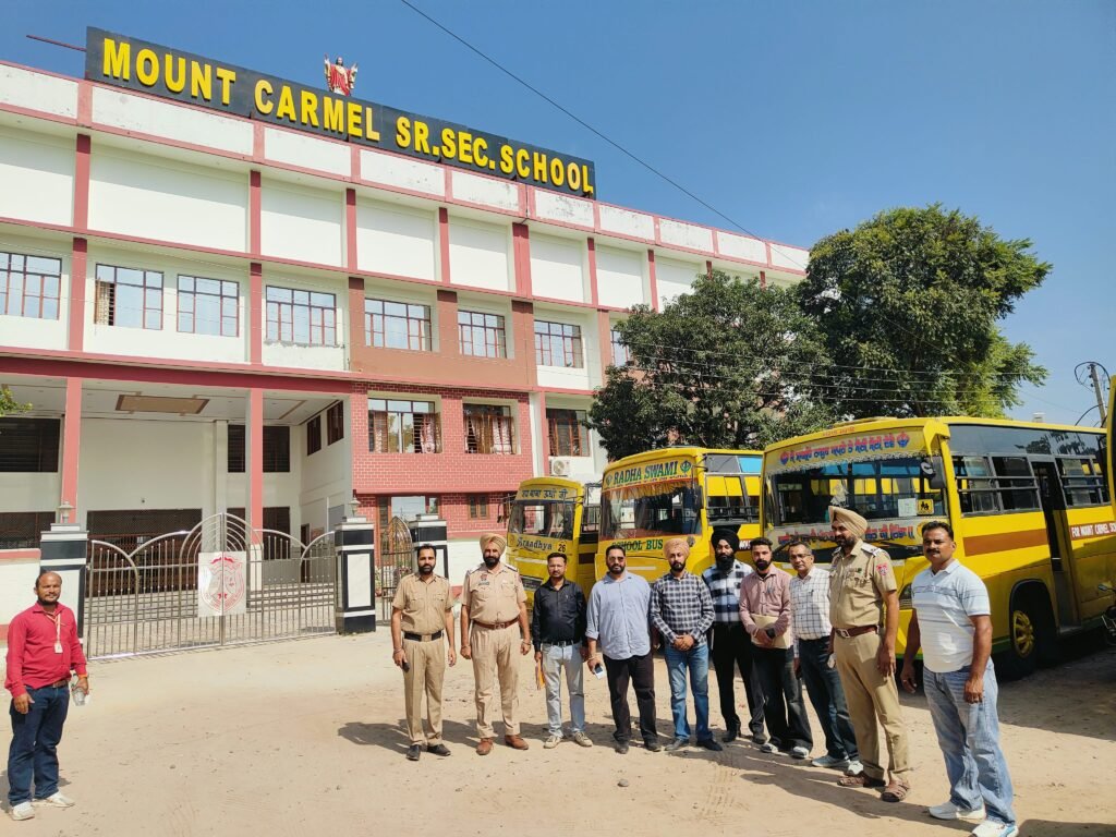 Administration Takes Action Against Safe School Vehicle Policy Violations; 18 Challans Issued During Inspection of 45 School Buses