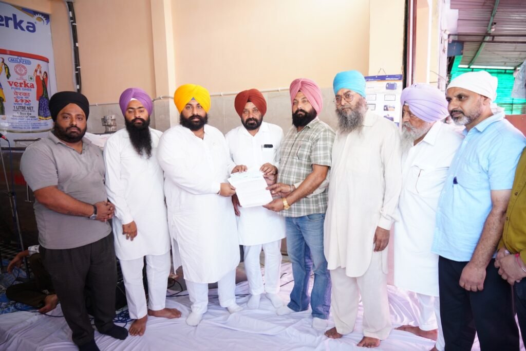 Education Minister Bains provides a grant of Rs 10 lakh for Badhal Lower Community Center